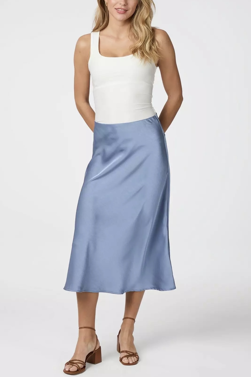 Neo Noir - Bovary Skirt Smoke Blue - 3