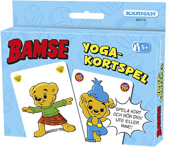 Kortspel Bamse Yogakortspelet- Kärnan