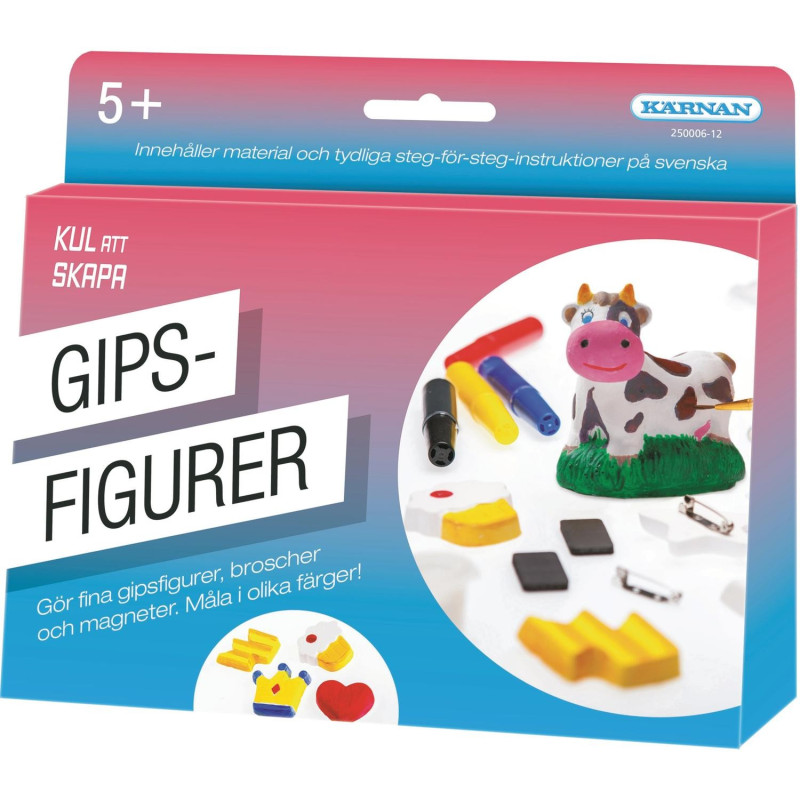 Kul Att Skapa Gjut I Gips- Kärnan