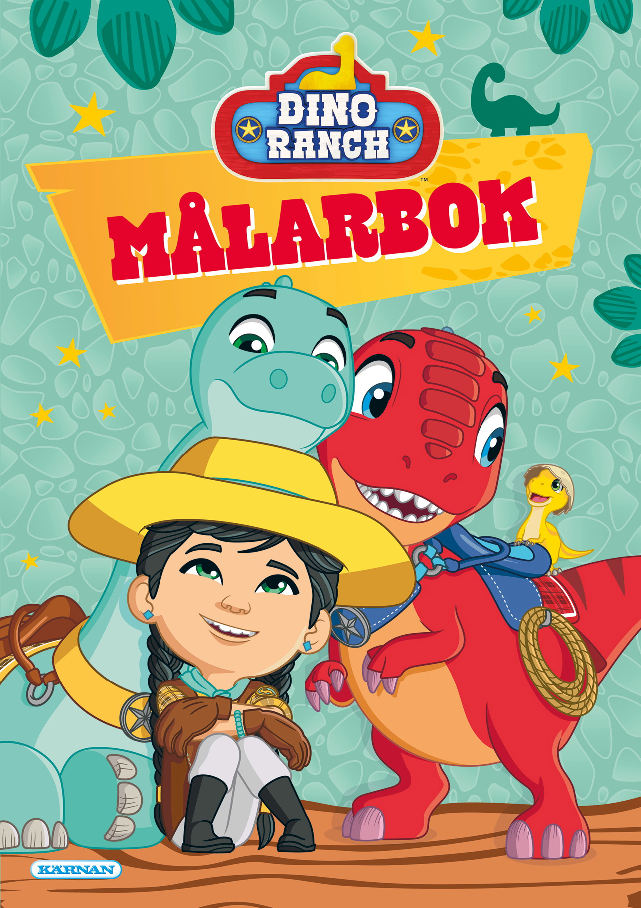Målarbok Dino Ranch- Kärnan