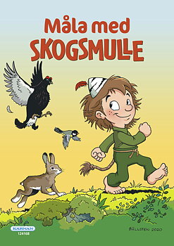 Målarbok Måla Med Skogsmulle - Kärnan