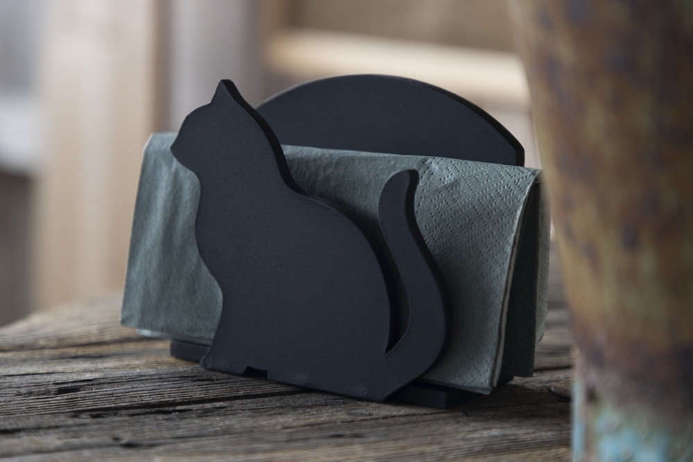 Servettställ Katt  - 2