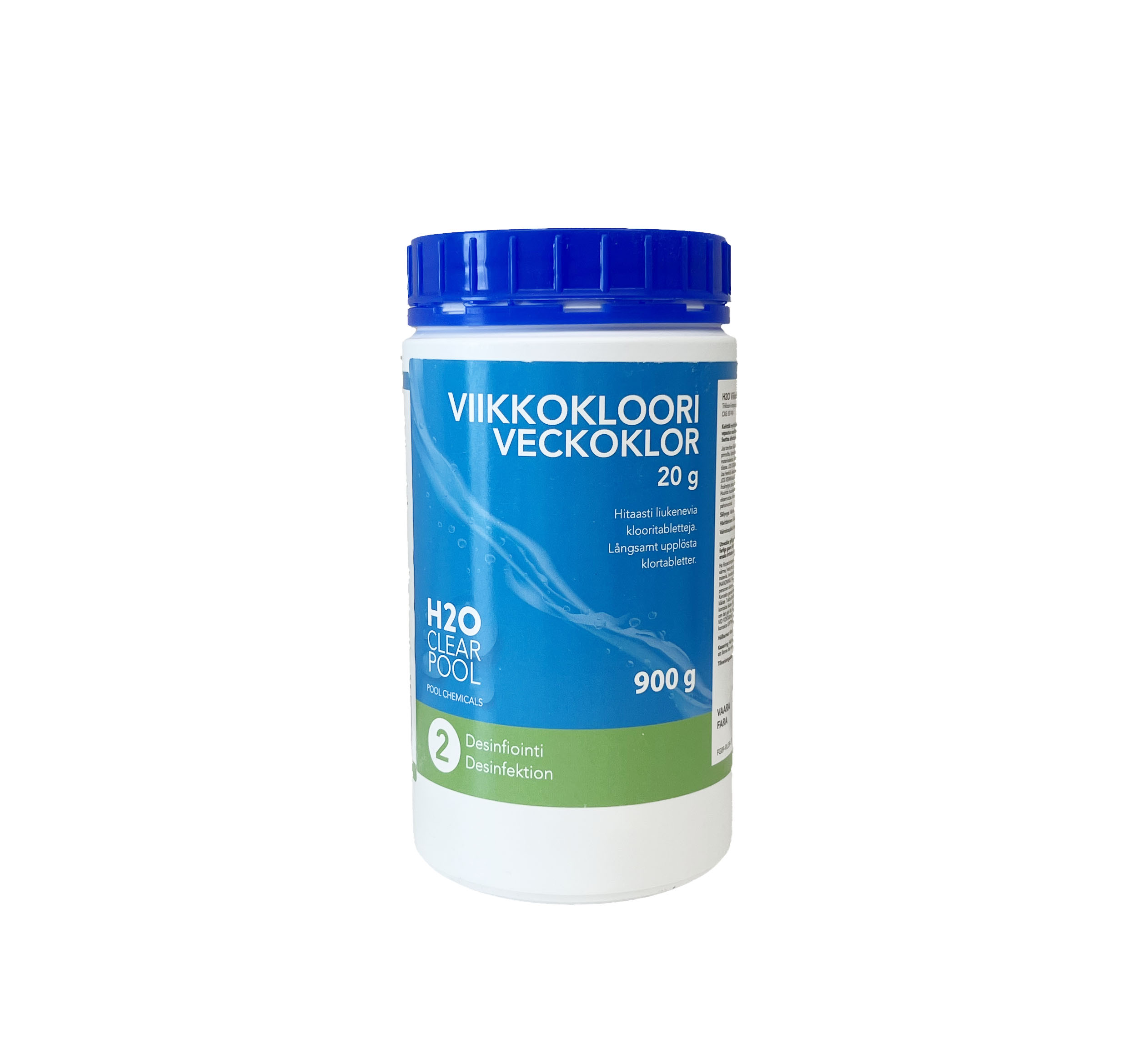 H2O Veckoklor 20g 900g