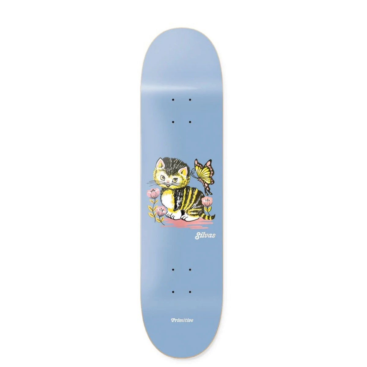 Primitiv skateboard deck 8.25 Silvas sunday deck blue
