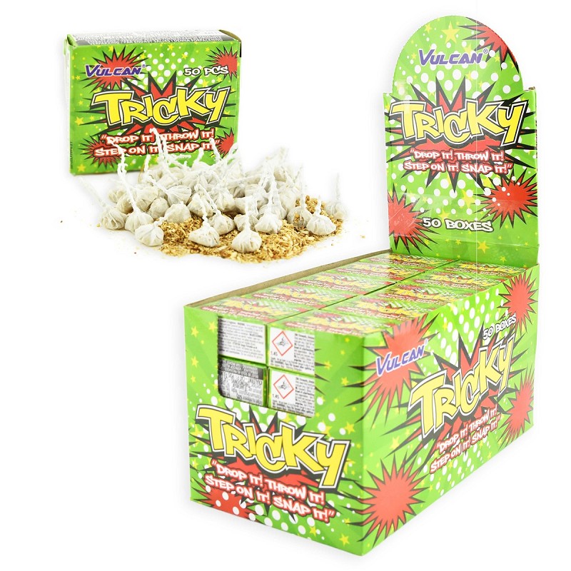 Tricky Snaps 50 Pcs, Små Smällare - Robetoy