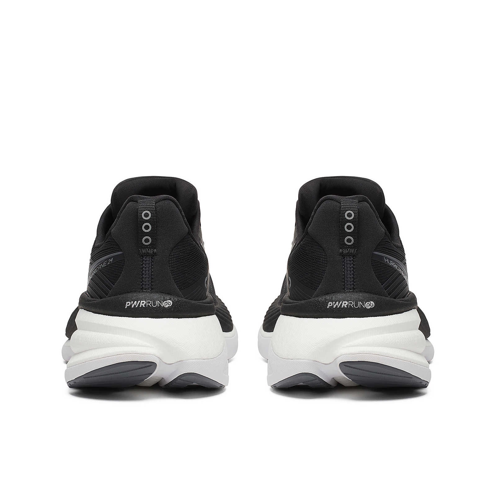 Saucony Hurricane 24 Wide M - Black/Carbon - 4