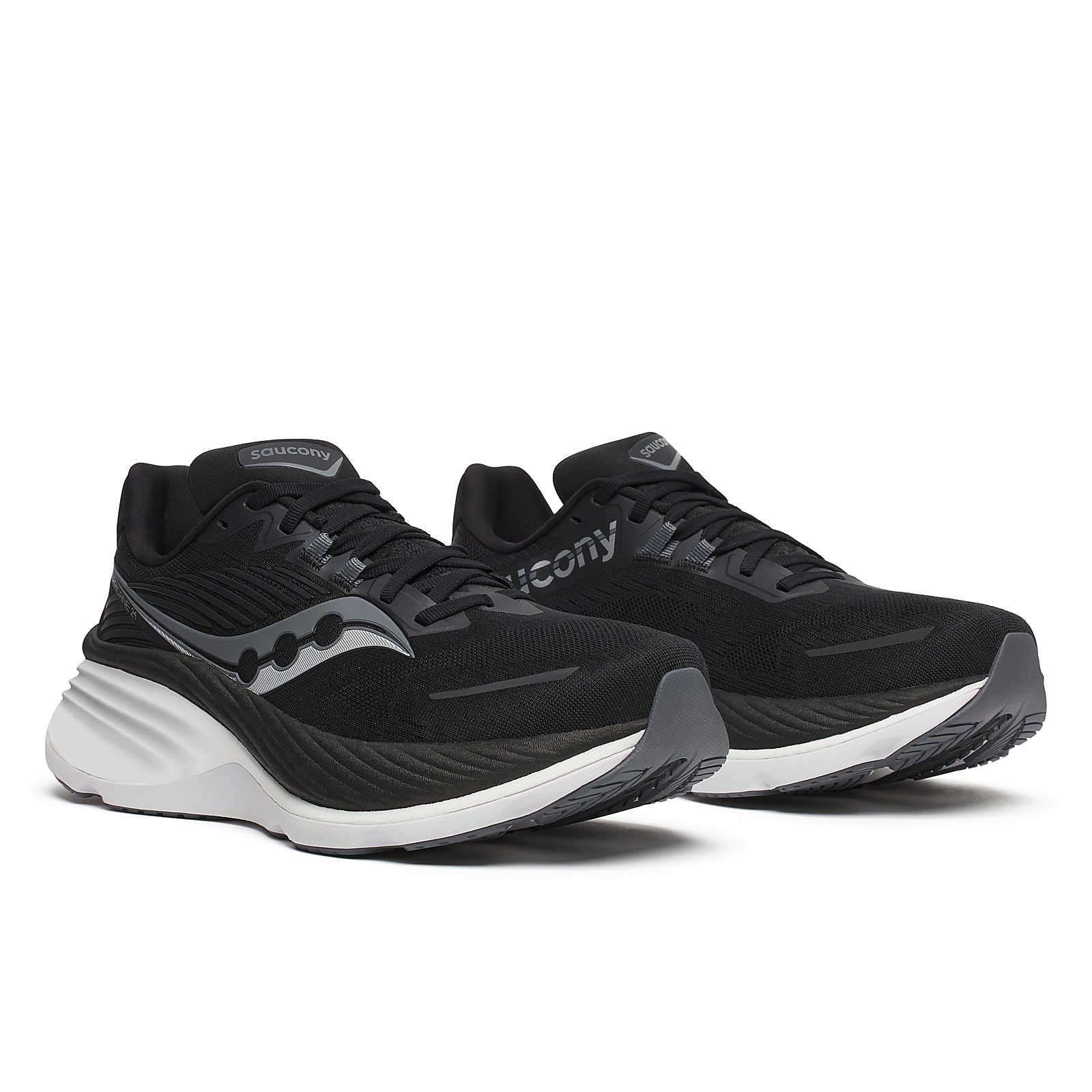 Saucony Hurricane 24 Wide M - Black/Carbon - 3