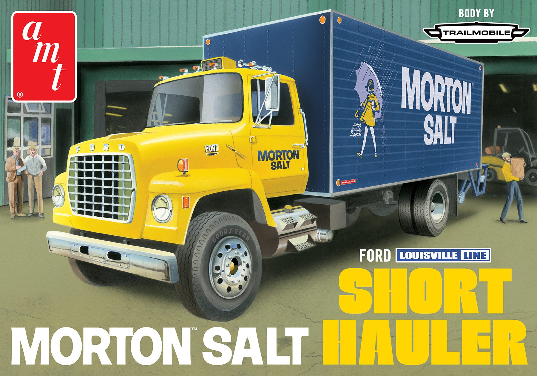 1/25 Ford Louisville Short Hauler Morton Salt