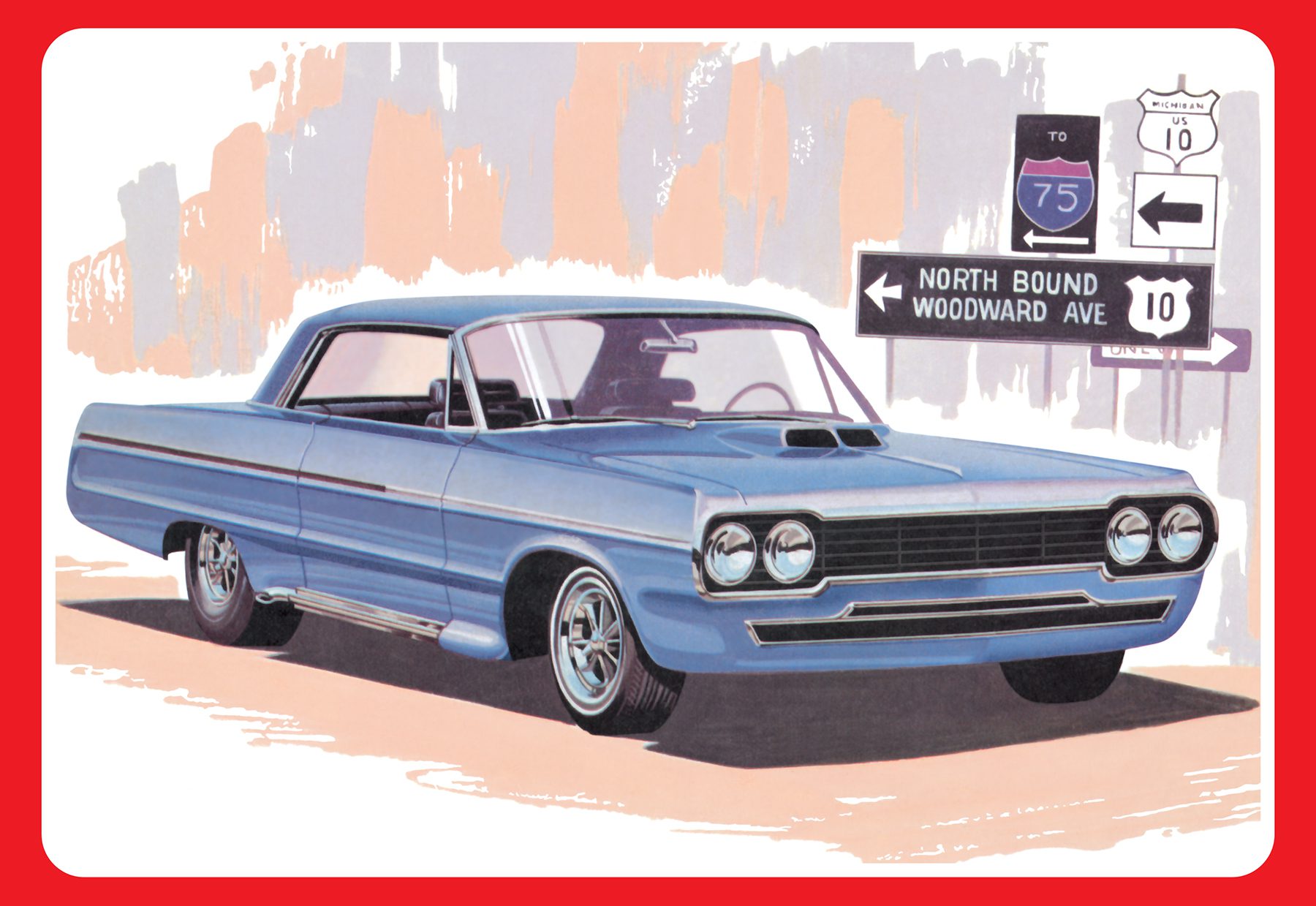1/25 1964 Chevrolet Impala Super Street Rod