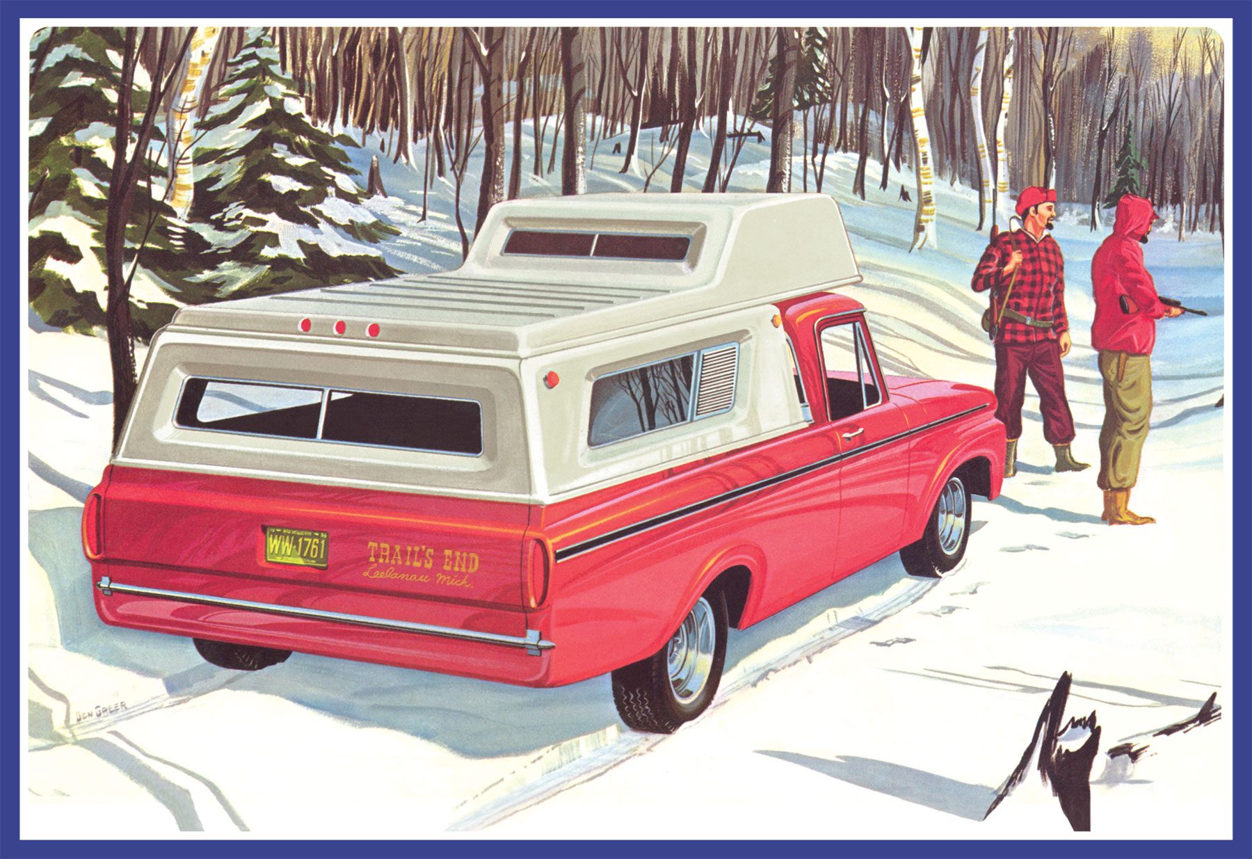 1/25 1963 Ford F-100 Camper Pickup