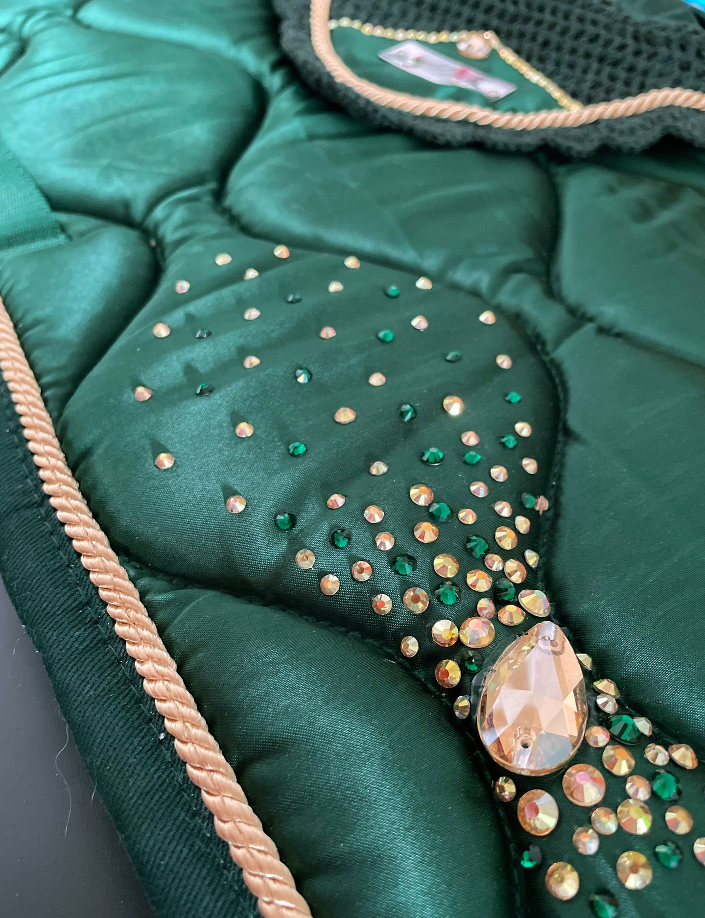 PONNYSCHABRAK "glitzy" - grönt - 3