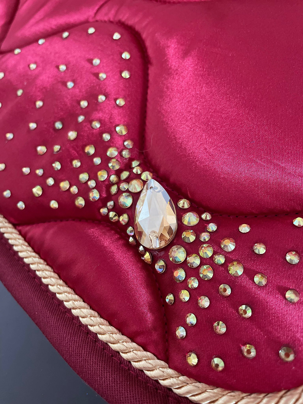 PONNYSCHABRAK "glitzy" - rött - 4