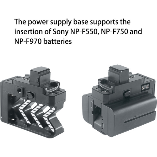 CAME-TV Power Base with D-Tap I/O Sony Np for DJI RS2, RS3 & RS3 RS4 Pro - 8