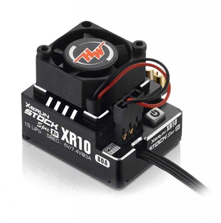 Hobbywing XeRun XR10 Pro Stock 1S V4 Fartreglage