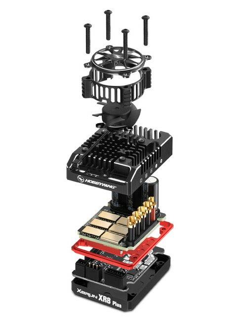 Hobbywing XeRun XR8 Plus G2S 200A 2-6S Fartreglage - 7