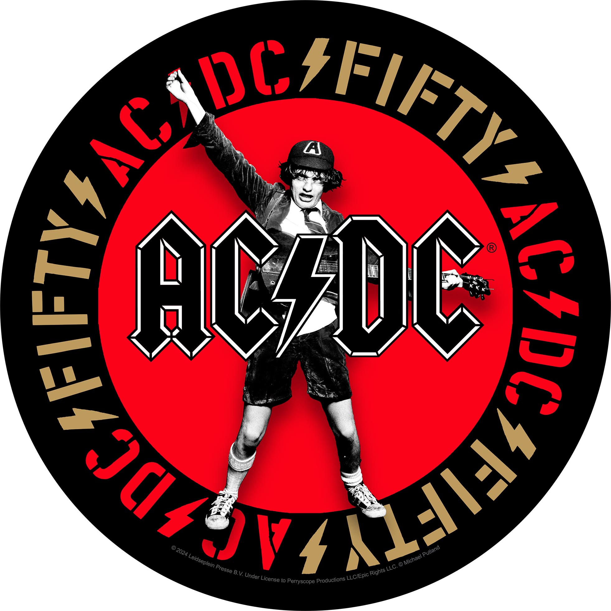 AC/DC  BACK PATCH - ANGUS EMBLEM