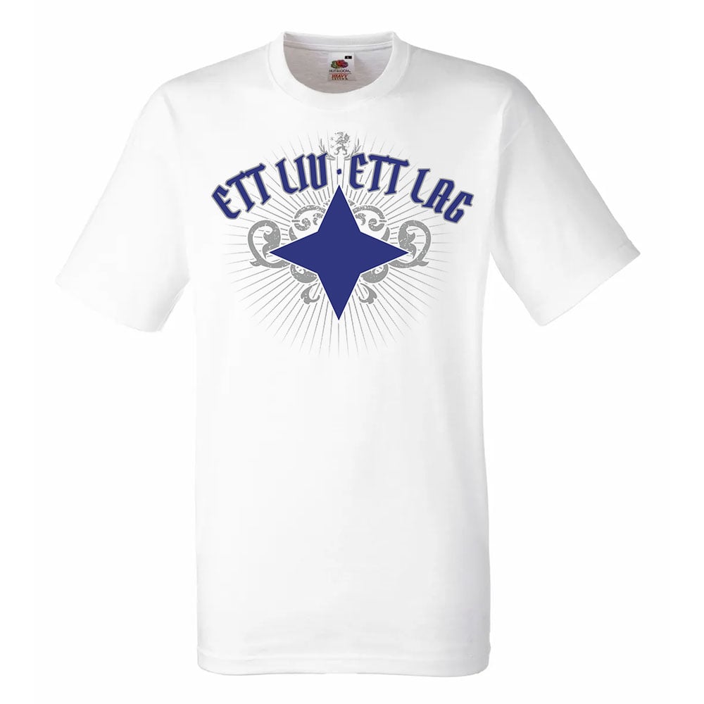 Ett liv, Ett lag - T-shirt (Barn/Ungdom) Vit