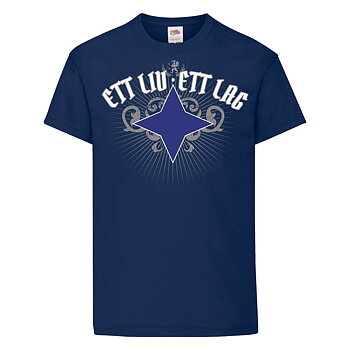 Ett liv, Ett lag - T-shirt (Barn/Ungdom) Blå