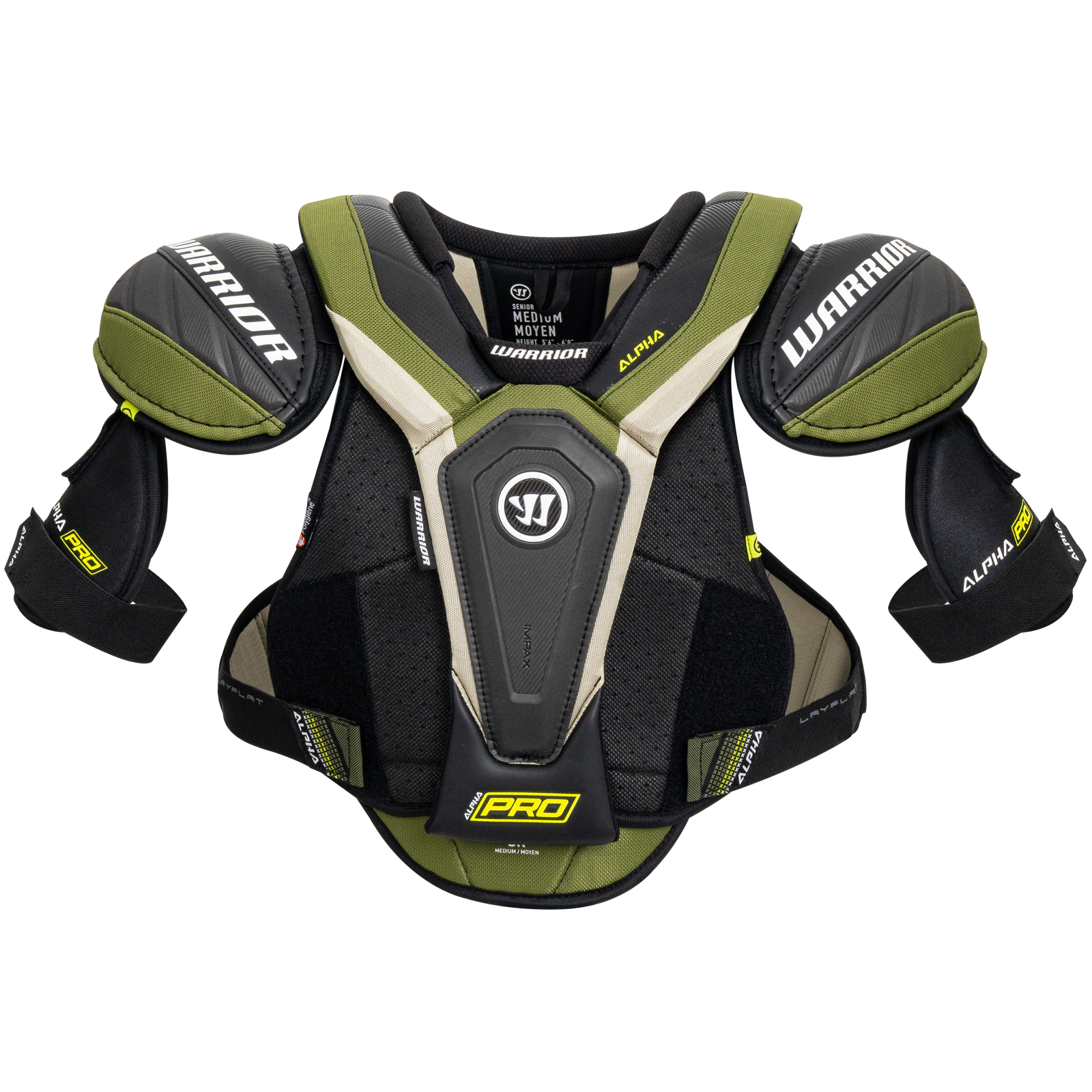 Warrior Alpha PRO Skulderskydd Jr. S24