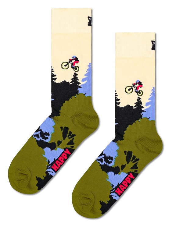 Happy Socks Mountain Bike Sock