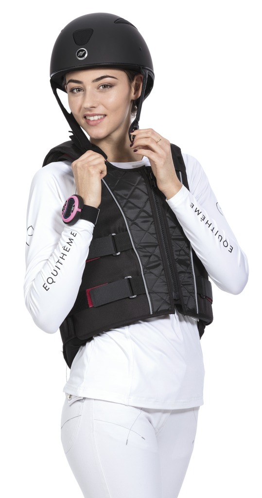 EQUITHEME Belt Body Protector Black Junior - 2