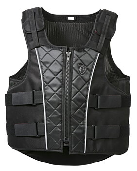 EQUITHEME Belt Turvaliivi Musta Junior