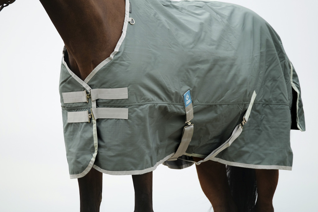 EQUITHEME 'TYREX 600D' Recycled Turnout Rug Green 0 g - 4