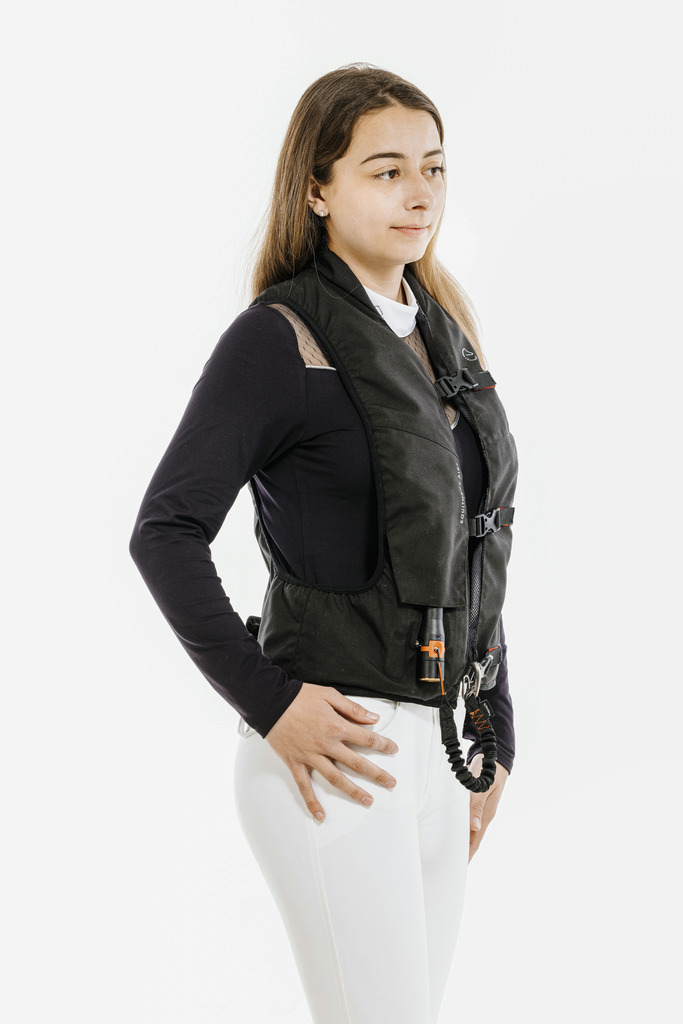 EQUITHEME 'Air2' Airbag Body Protector Black Junior - 2