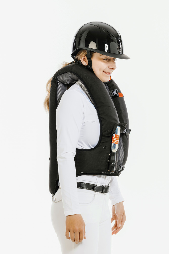Schutzweste Airbagweste Reiten Hit Air Airbag Westen Reiten Test
