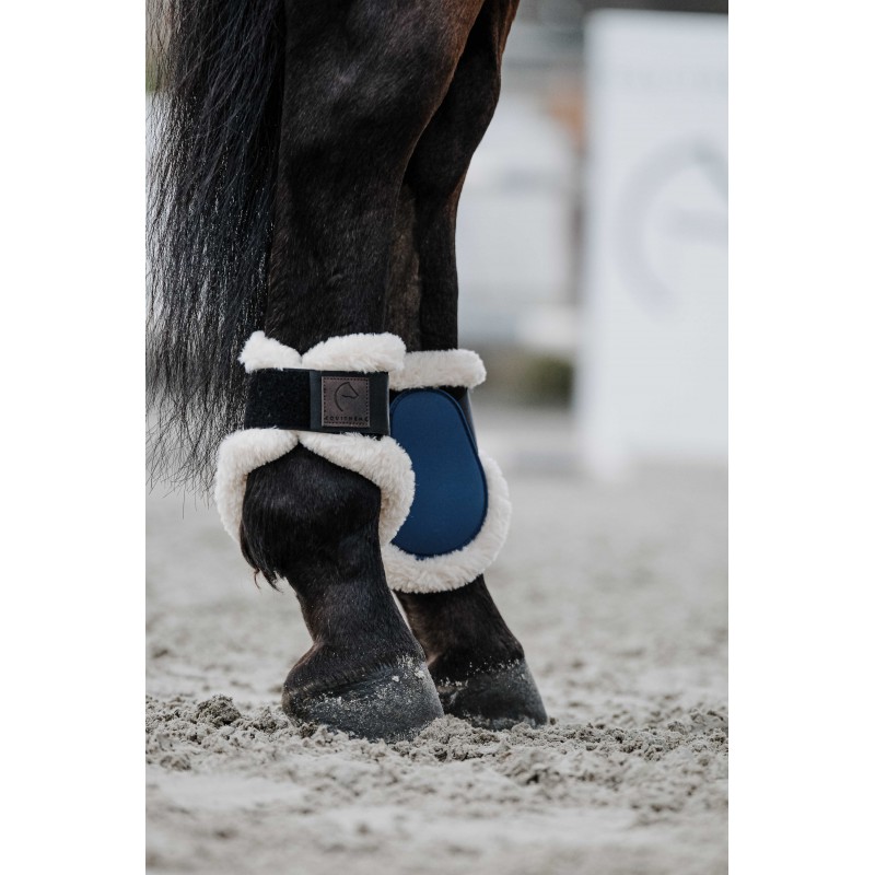 EQUITHEME 'Boa' Bakbenskydd För Häst Navy - 2