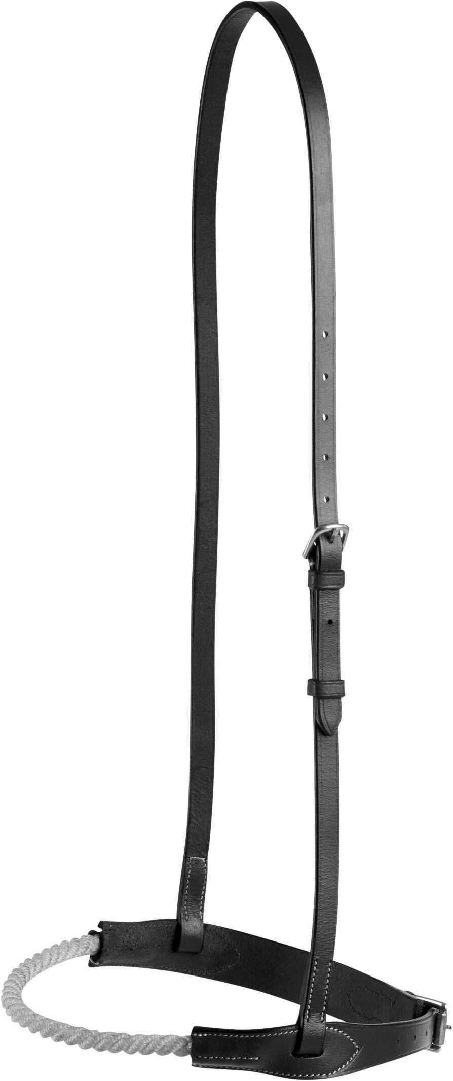 ERIC THOMAS PRO Rope Cavesson Noseband Black (Cob)