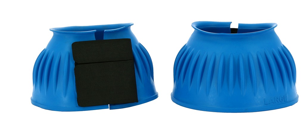 NORTON Pehmeät Bootsit Tupla Self-Gripping-Remmeillä Hevoselle Royal Blue