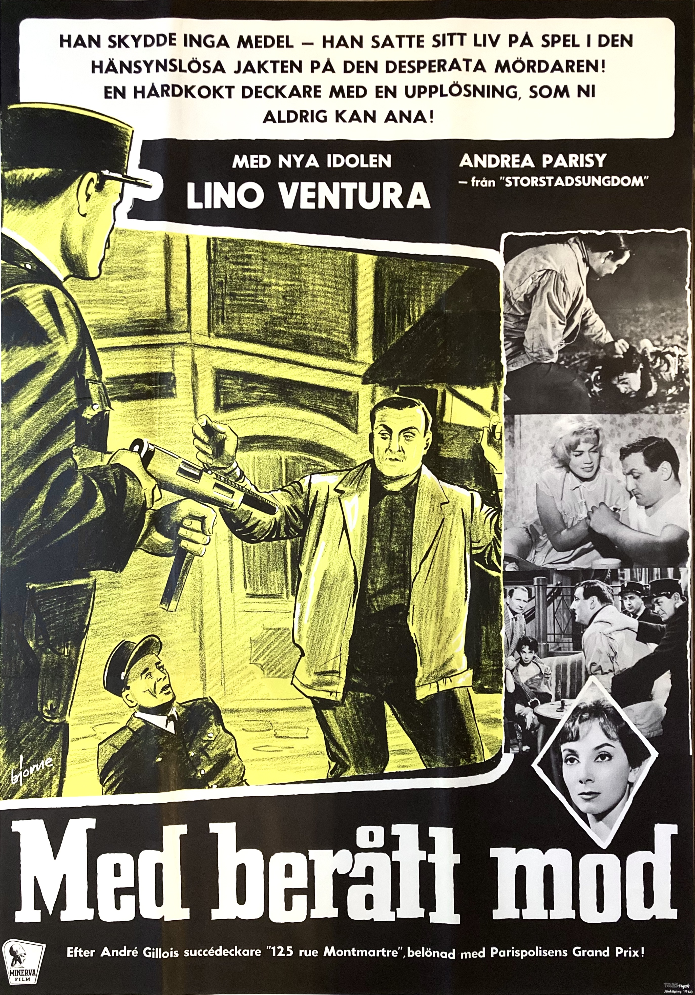 MED BERÅTT MOD (1959)
