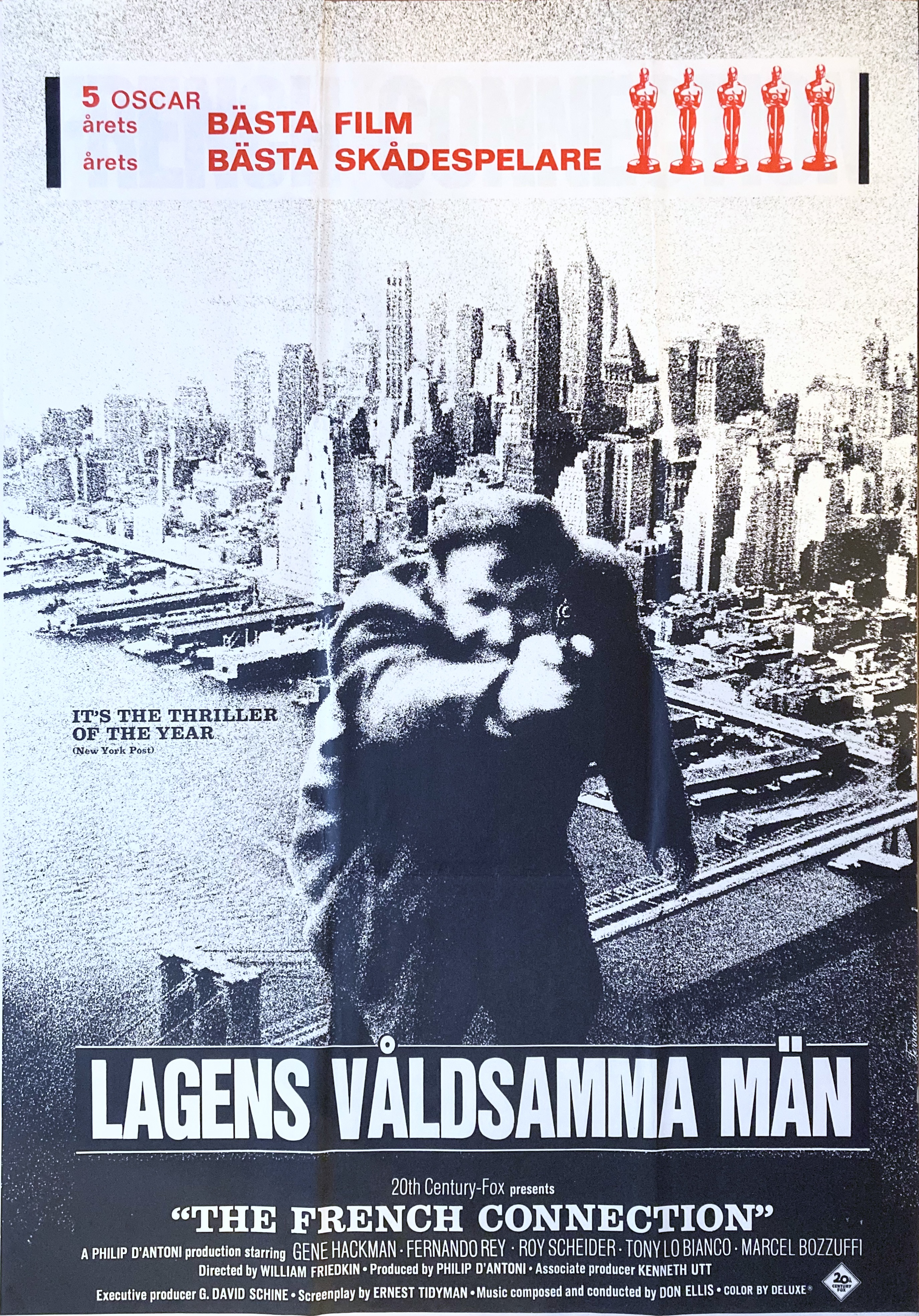 THE FRENCH CONNECTION - LAGENS VÅLDSAMMA MÄN (1971) 