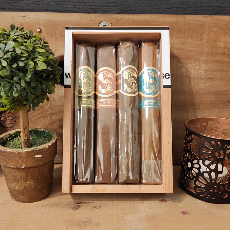 Matilde Robusto-paket i trälåda - 2
