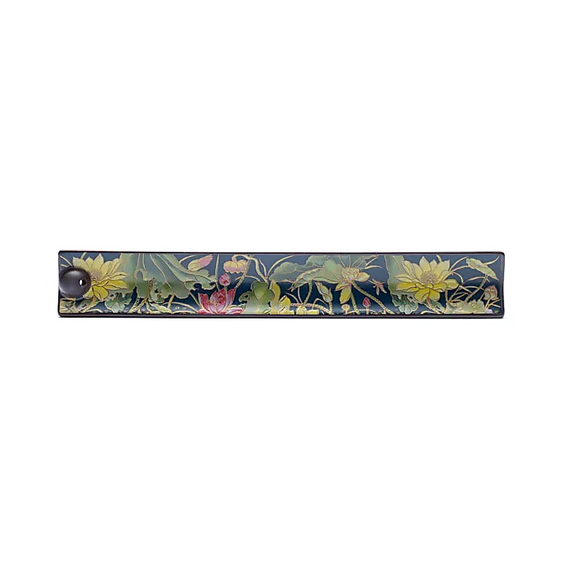 Keramisk rökelsehållare  -   Lotus damm - 2