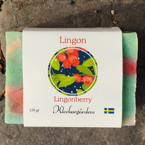 Lingon tvål 120g