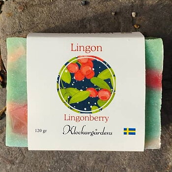 Lingon tvål 120g