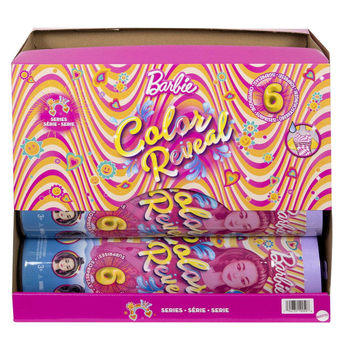 Barbie Color Reveal Rainbow Groovy Series - 2