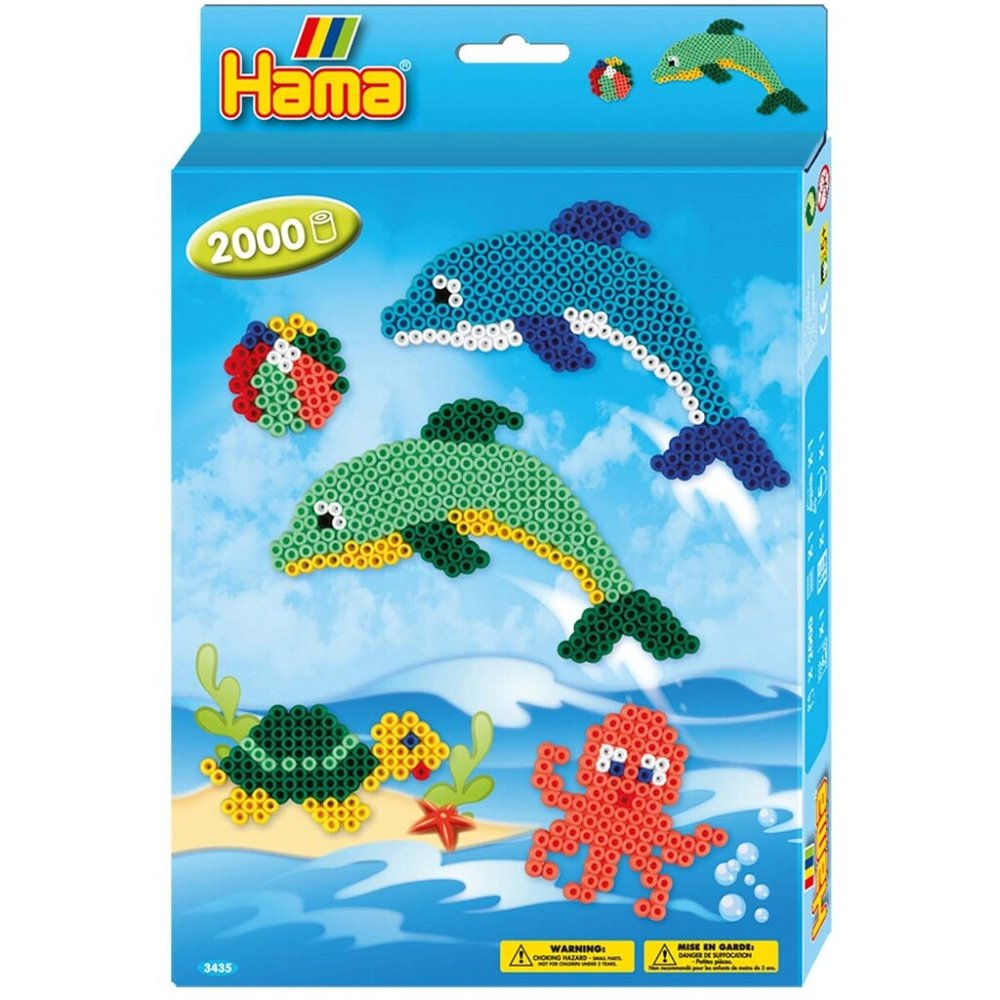 Hama Midi Box Dolphins 2000 pcs