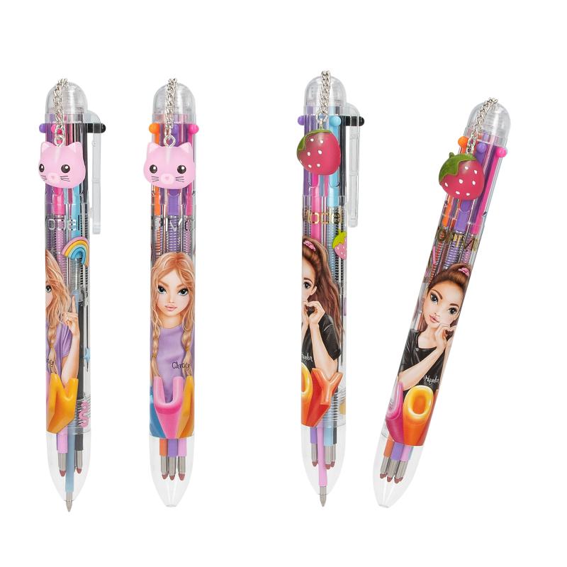 TOPModel Bläckpenna, 6 färger, 1 st