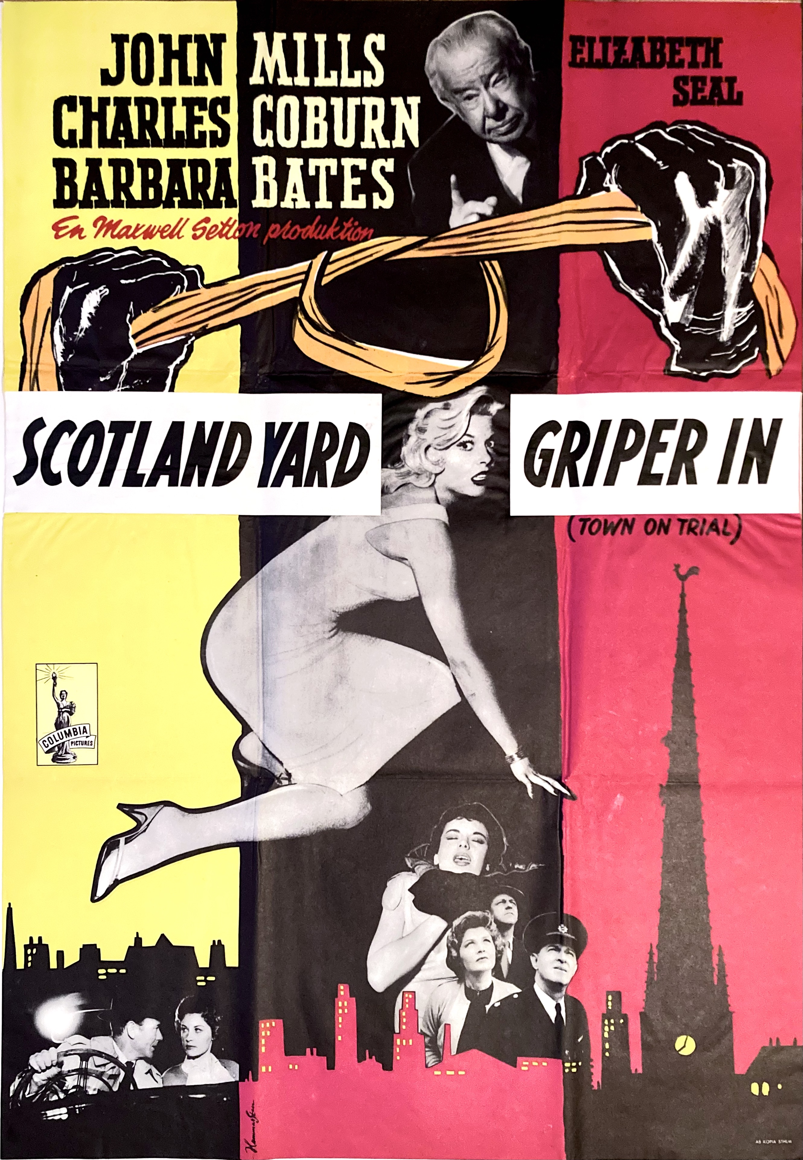 SCOTLAND YARD GRIPER IN (1958)