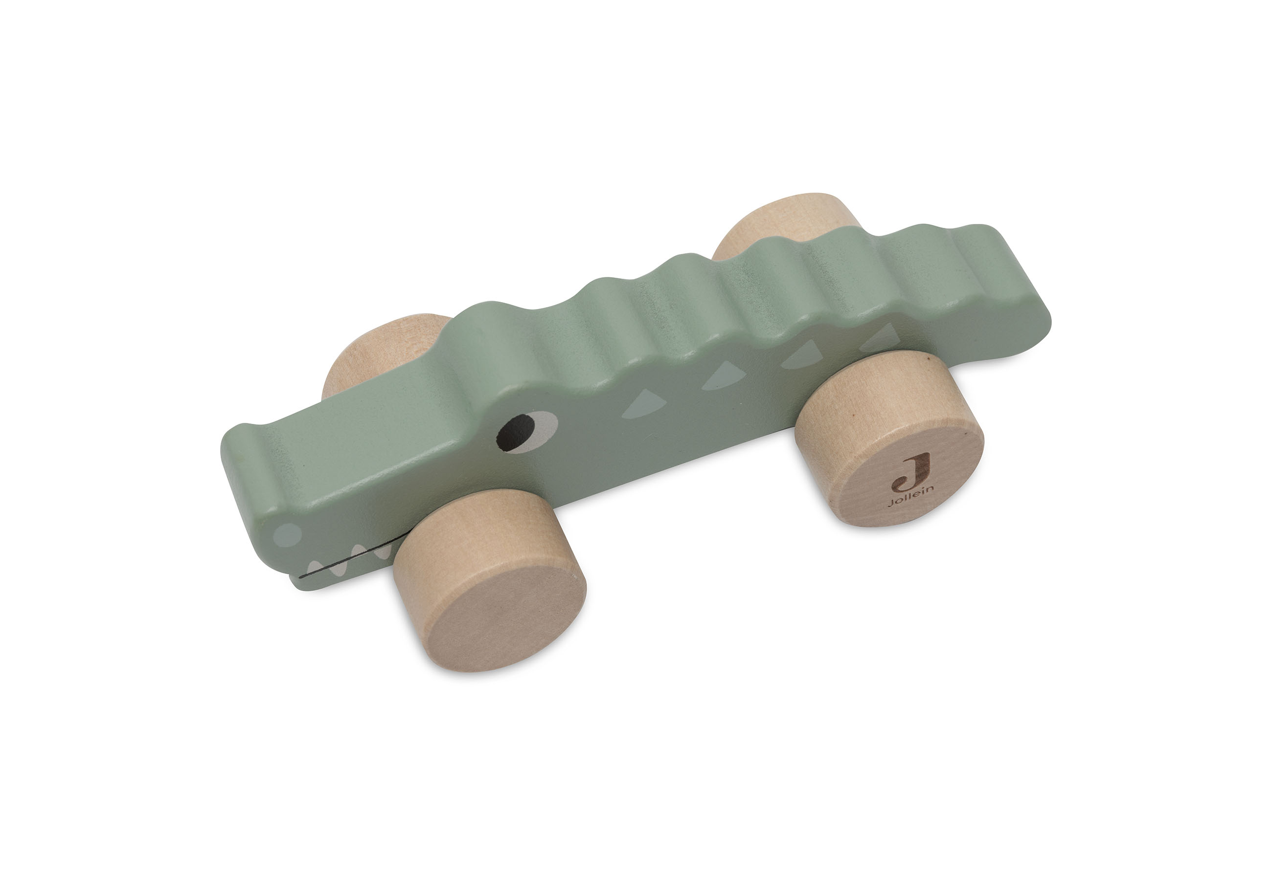 Jollein Träleksak Krokodil på hjul Jungle Jambo - 3