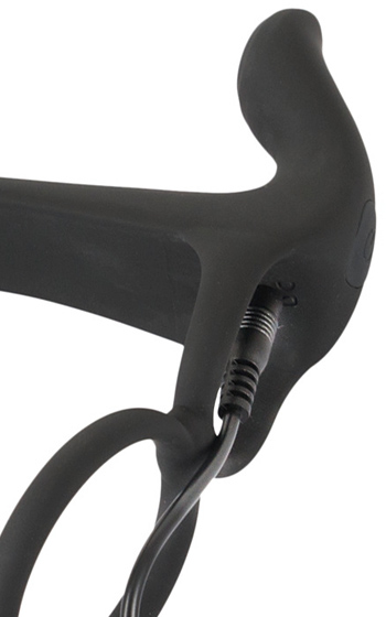 Black Velvet Couples Vibrator - 3