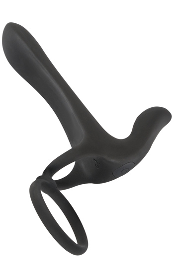 Black Velvet Couples Vibrator - 2