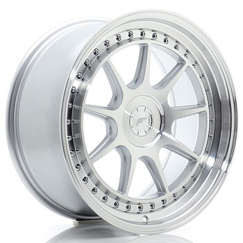 18" JR Wheels JR47 - Silver Machined Face