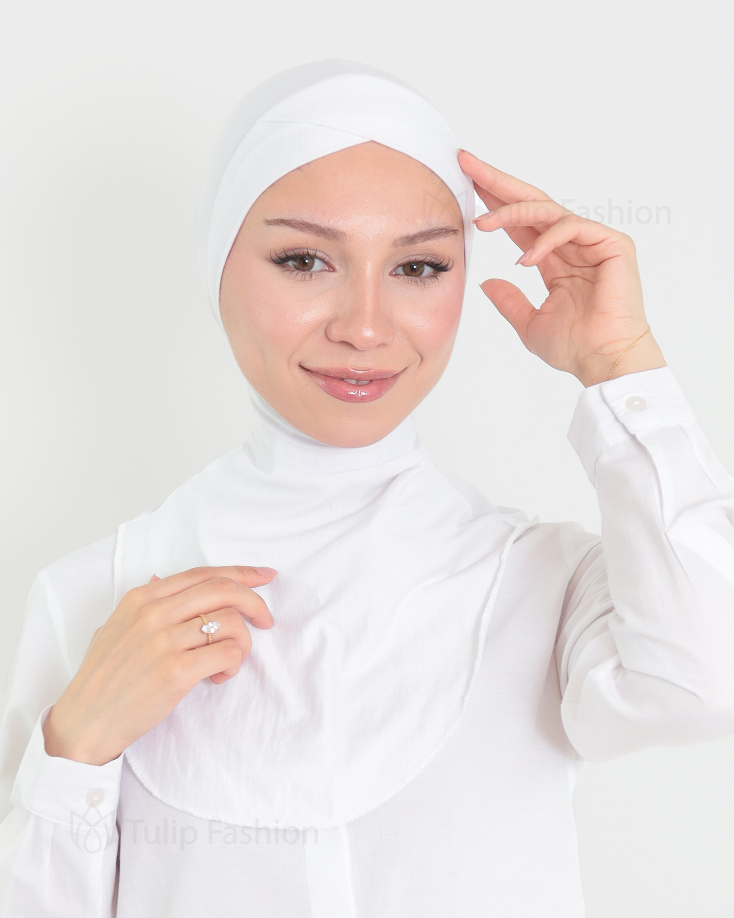 Underscarf - Ninja Cross - White - 4