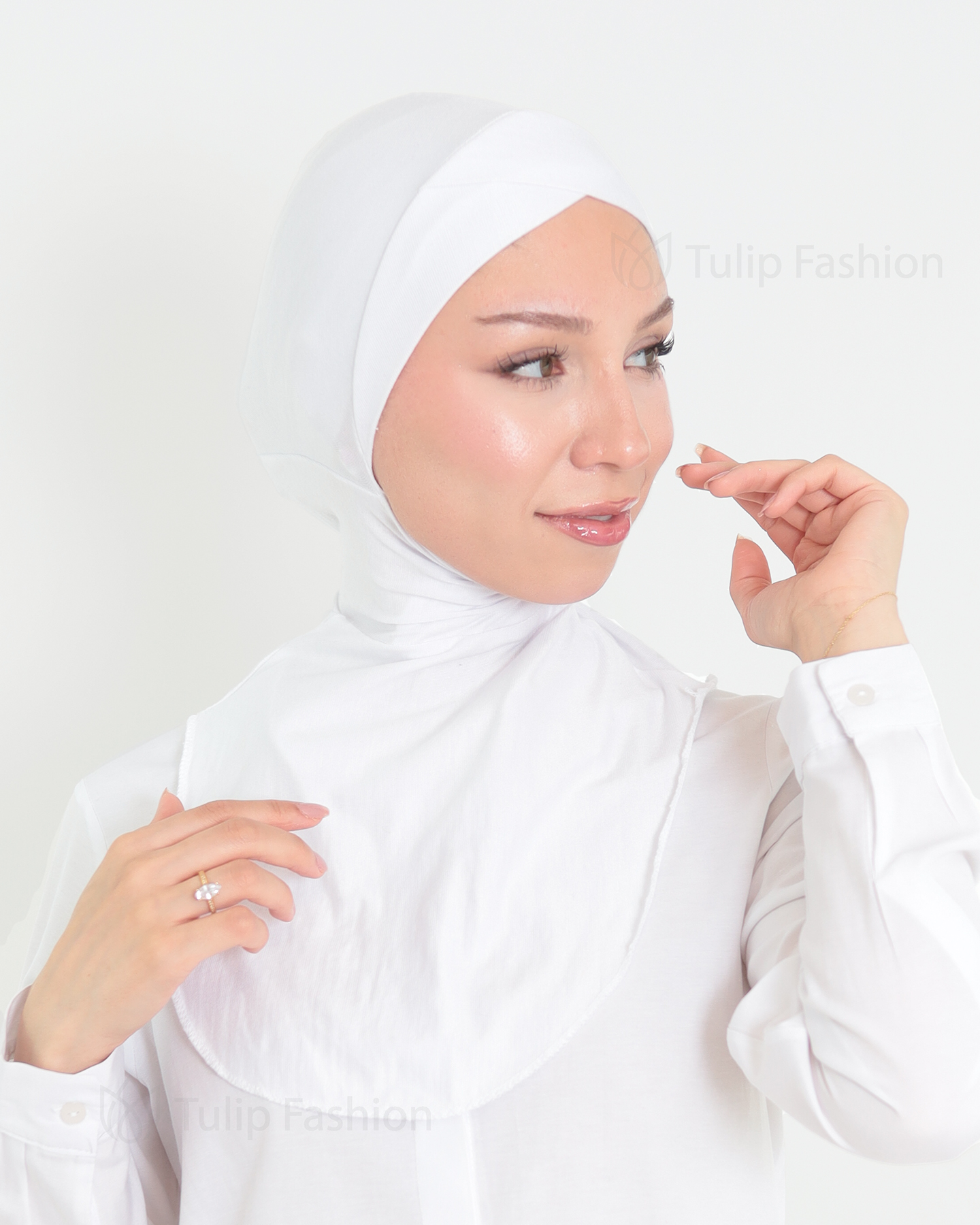 Underscarf - Ninja Cross - White - 5