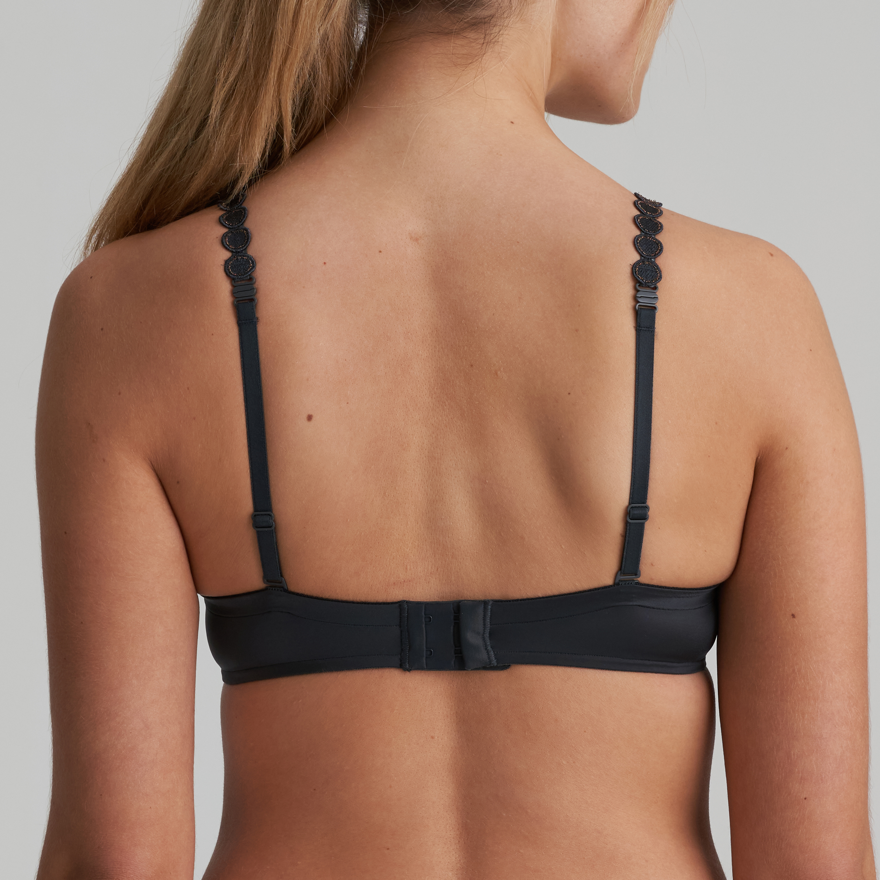 Marie Jo Tom Padded Heartshape Graphite Grey