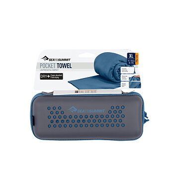 Resehandduk - SEA TO SUMMIT Pocket Towel Dry+ Extra Large (flera färger)